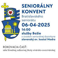 SENIORÁLNY KONVENT 2025