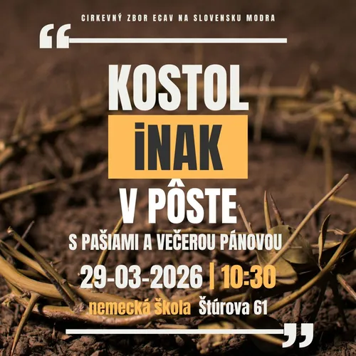 KOSTOL iNAK - 29.03.2026