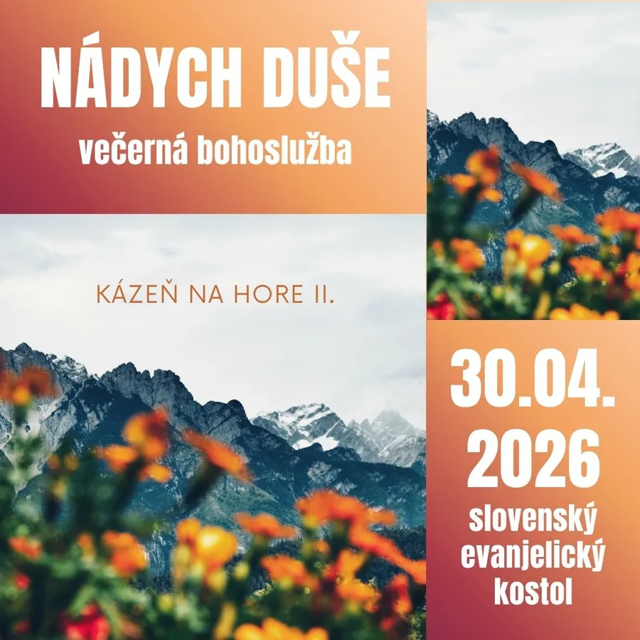 Nádych duše - 30.04.2026