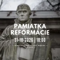 Pamiatka reformácie 2026