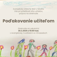 POĎAKOVANIE UČITEĽOM 2025