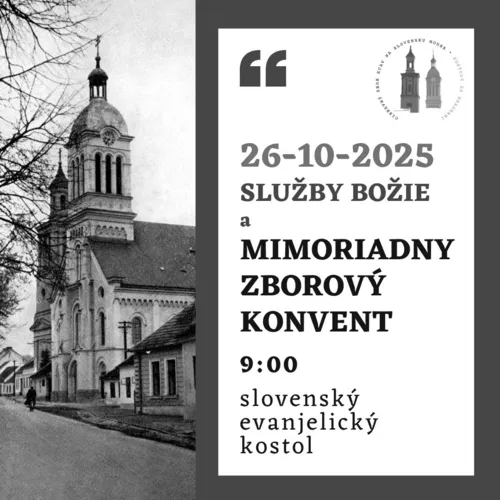 MIMORIADNY ZBOROVÝ KONVENT