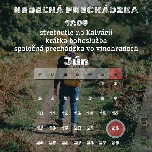 NEDEĽNÁ PRECHÁDZKA