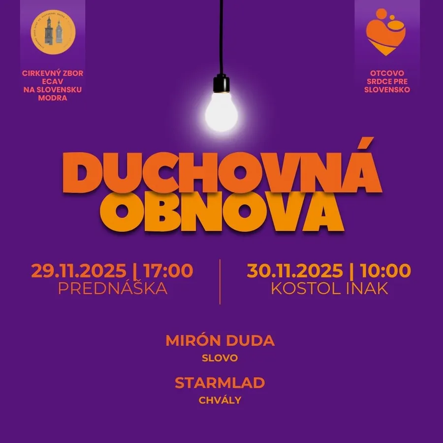 JESENNÁ DUCHOVNÁ OBNOVA 2025