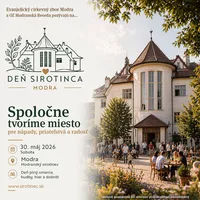 DEŇ MODRANSKÉHO SIROTINCA 2026