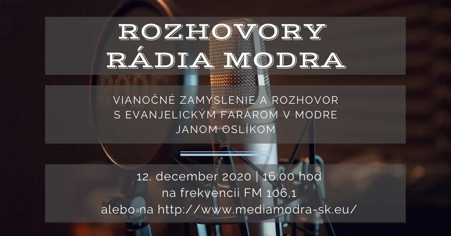 Rozhovory Rádia Modra