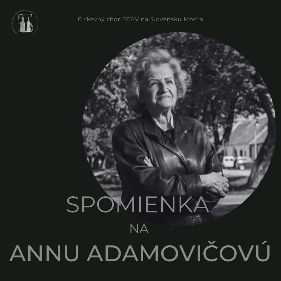 Spomienka na Annu Adamovičovú