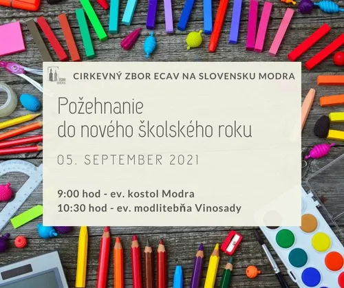 Požehnanie do nového školského roka