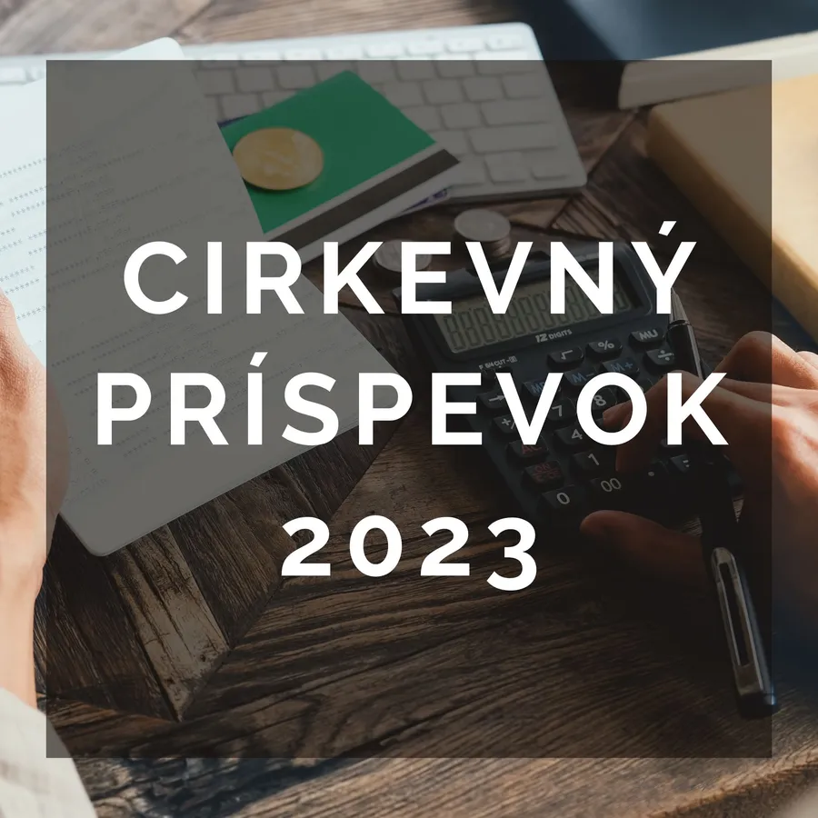 Cirkevný príspevok 2023