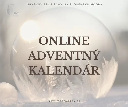 ONLINE ADVENTNÝ KALENDÁR