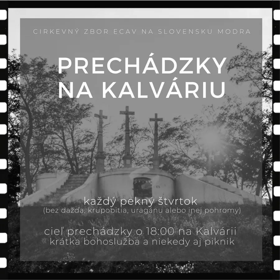 prechádzky na Kalváriu