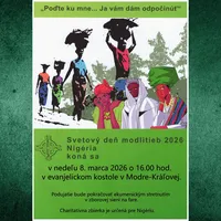 SVETOVÝ DEŇ MODLITIEB 2026 - Modra-Kráľová