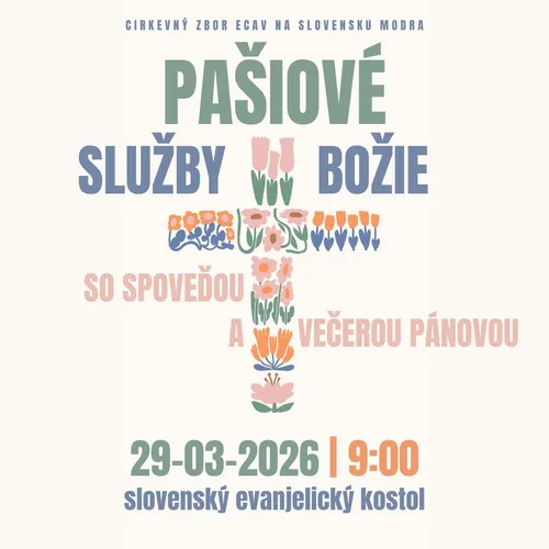 KVETNÁ NEDEĽA 2026