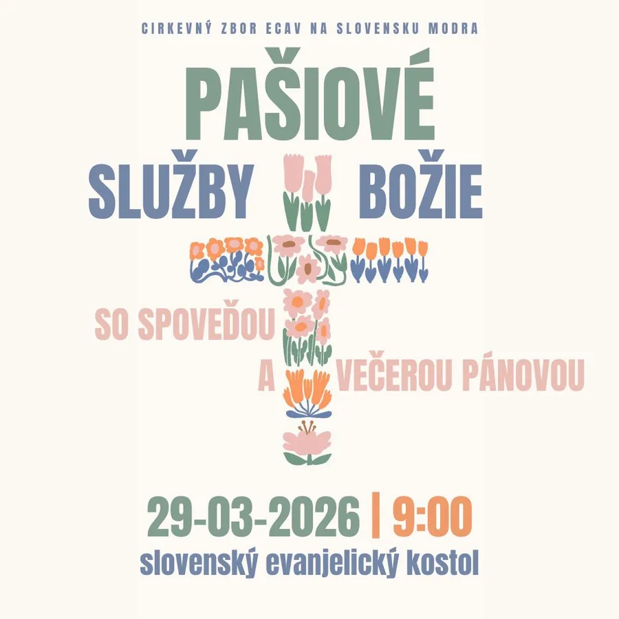 KVETNÁ NEDEĽA 2026