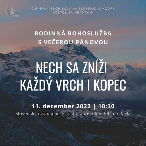 rodinná bohoslužba
