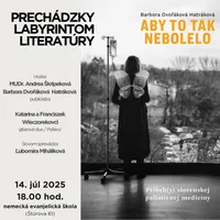 PRECHÁDZKY LABYRINTOM LITERATÚRY (14.07.2025)