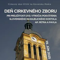 DEŇ CIRKEVNÉHO ZBORU 2025
