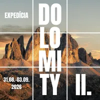 expedícia DOLOMITY 2026 - 2. turnus