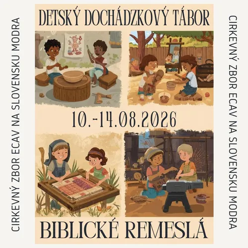 DETSKÝ TÁBOR - Biblické remeslá