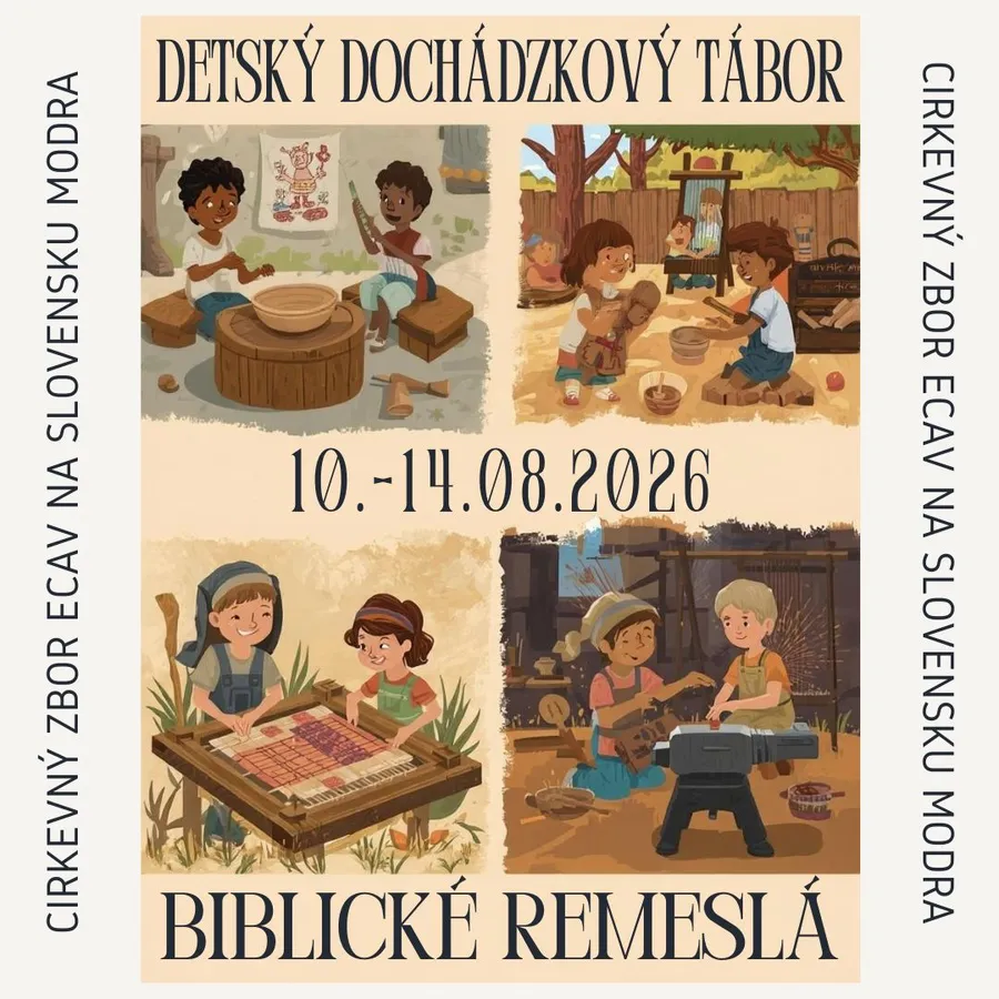DETSKÝ TÁBOR - Biblické remeslá