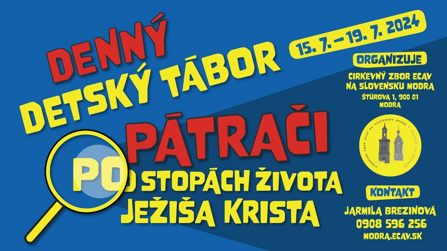 DENNÝ DETSKÝ TÁBOR