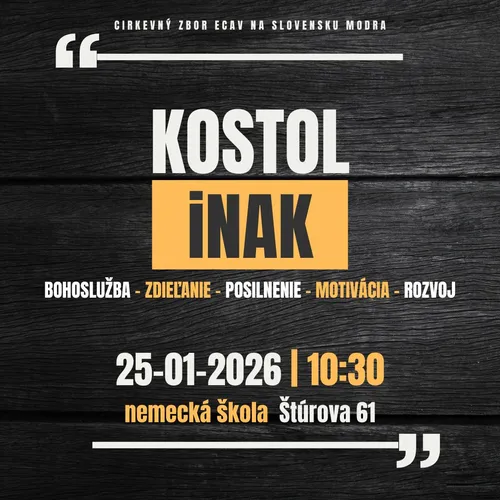 KOSTOL iNAK - 25-01-2026