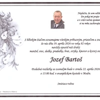 POSLEDNÁ ROZLÚČKA s Jozefom Bartošom